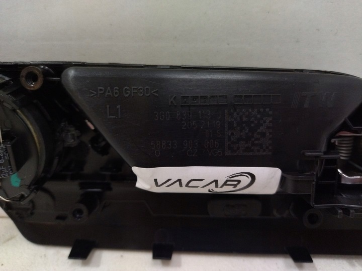 фото №9, 3g0867449 dekor планка декоративная дверь цвет 6gl левый зад vw arteon 2019+