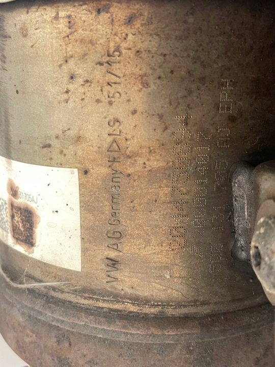 фото №11, Vw caddy 2k5 15-20r каталізатор dfp 2.0 04l131765af 04l131606q 5q0131705aj