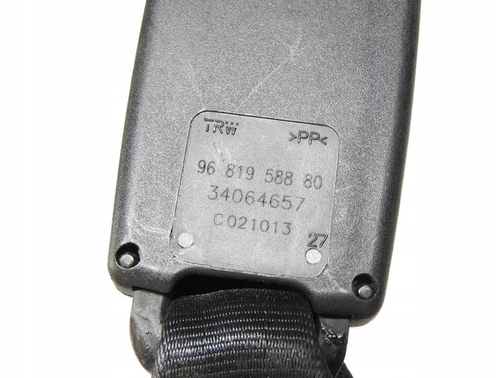 фото №11, Citroen ds3 09-14 застёжки ремня безопасности зад 9681958880