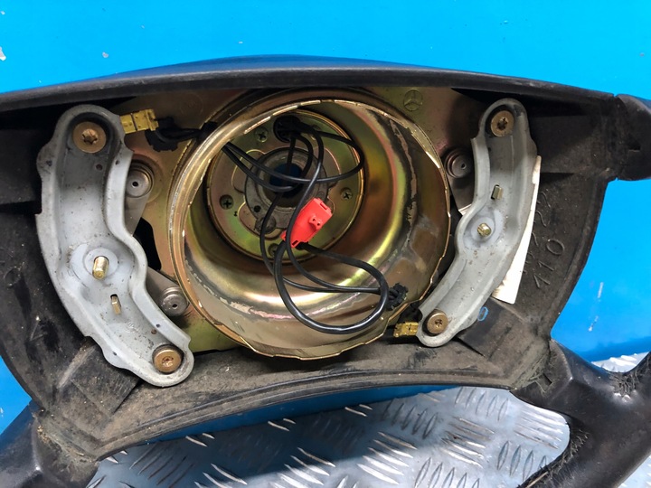 фото №11, Mercedes w124 w126 sec кермо шкіра шкіряний srs