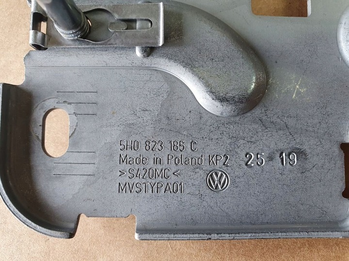 фото №2, Замок hak капота vw golf 8 viii 5h0823185c оригінал