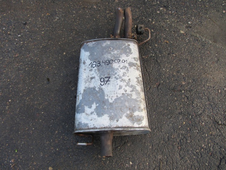 фото №6, Mercedes ml w163 163 3.2 глушитель труба выхлоп конечный 1634900701