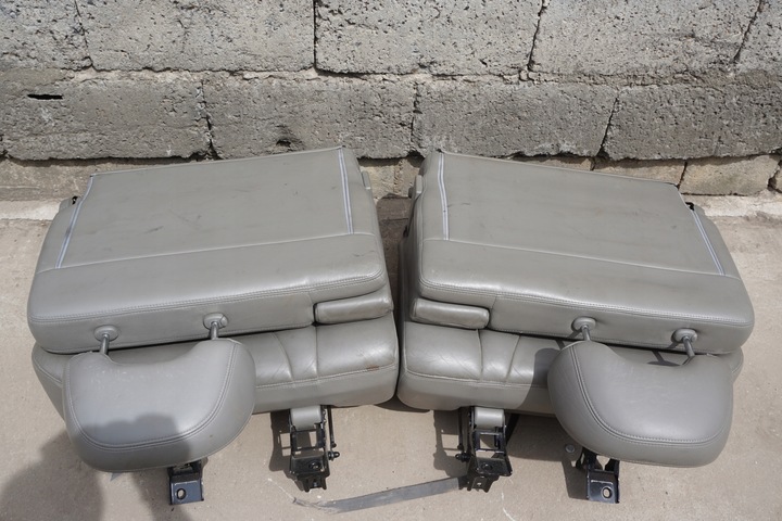 фото №12, Nissan patrol диван сиденье зад кожа 5d комплект gr y61