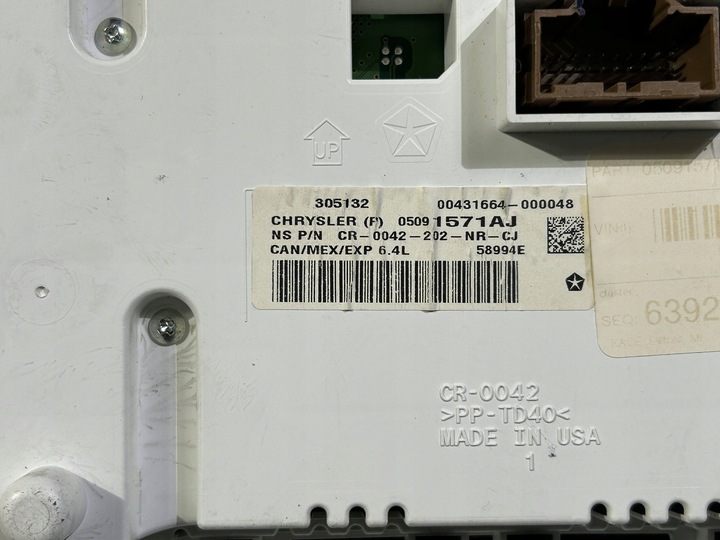 фото №6, Спідометр  швидкості дисплей прилади jeep grand cherokee srt 2014r-