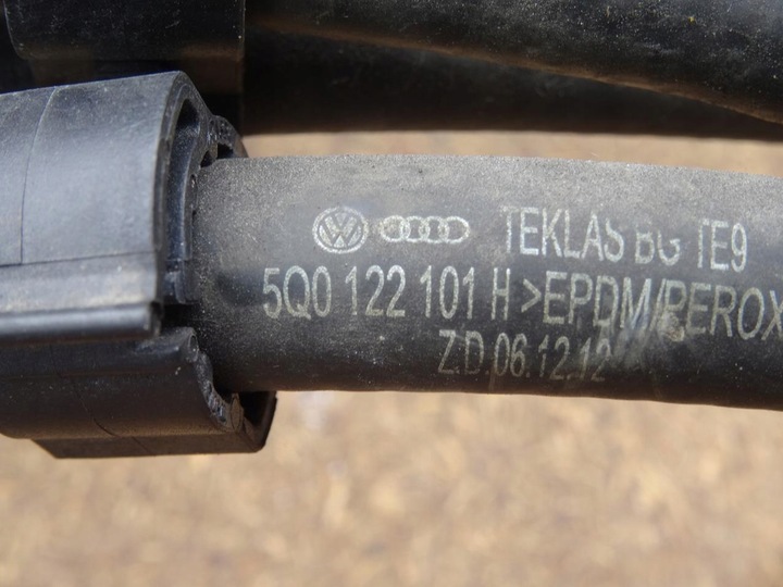 фото №10, A3 8v golf vii 1.4 tfsi cxs cxsa дроти водяний магістраль kpl 5q0122109h