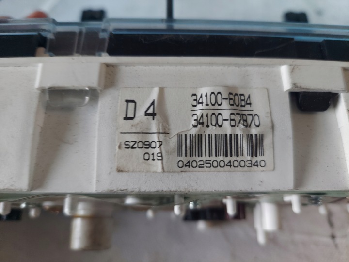 фото №5, Спідометр  манометр suzuki swift ii 1.0 b 34100-60b4