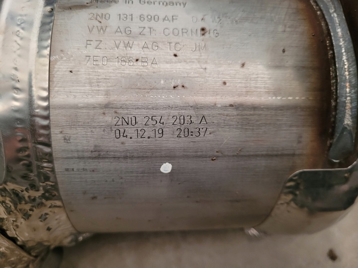 фото №5, Катализатор dpf crafter ii man 2.0 tdi 2n0131690af