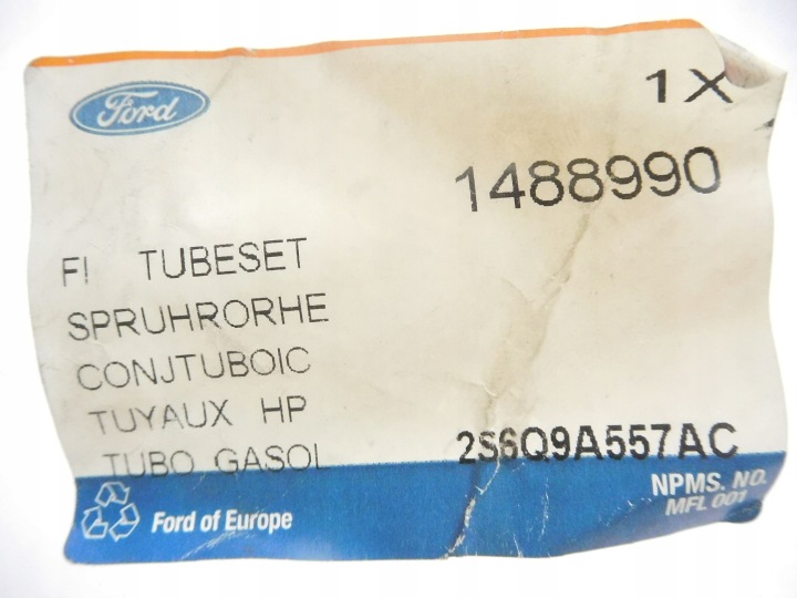 фото №7, Трубка  інжекторний пального 2cyl ford fiesta mk6 mk7 oem номер 1488990