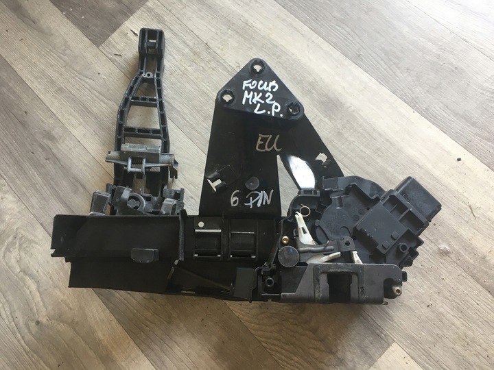 фото №1, Ford focus mk2 замок дверь левый перед eu 6pin