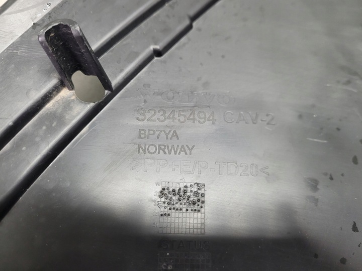 фото №11, Захист плита підлога бампера pod бампер перед volvo xc40 ii 2 17-22