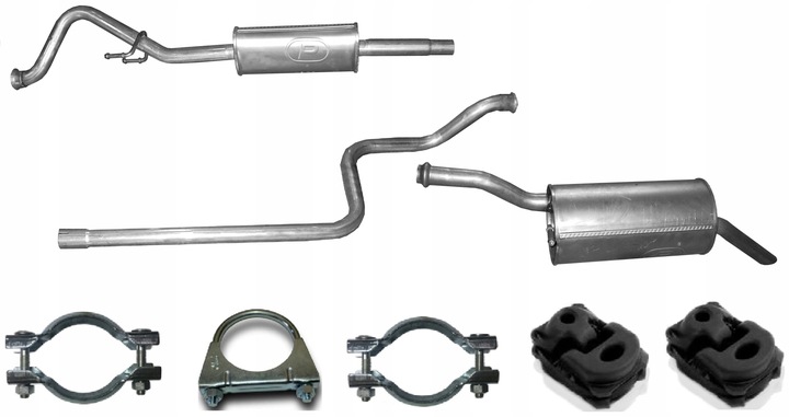 фото №1, Citroen berlingo ii 1.6 multispace 2008-4/2012 глушитель конечный i средний