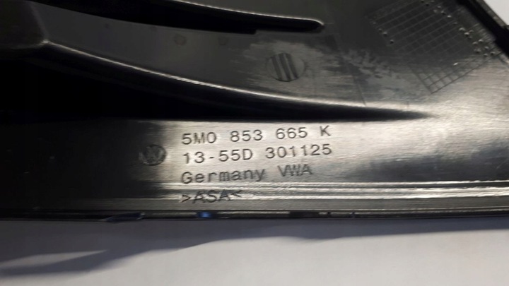 фото №7, Vw golf 6 plus 2009-2012 рестайлінг решітка бампера ліва