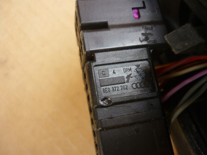 фото №12, Жгут дверь правый зад audi a4 b6 b7 8e0971687a исправная