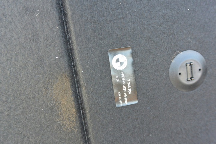 фото №7, Пол обивка багажника bmw 3-seria f30 330e f31