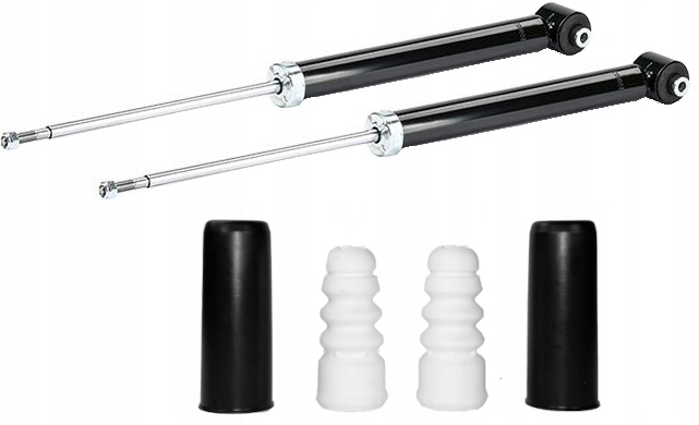 фото №1, Амортизатори + відбійники зад audi a6 c5 skoda vw b5