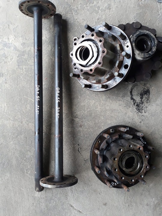 фото №1, Ступиця передня i задня daf 55 2000 r. 22,5"
