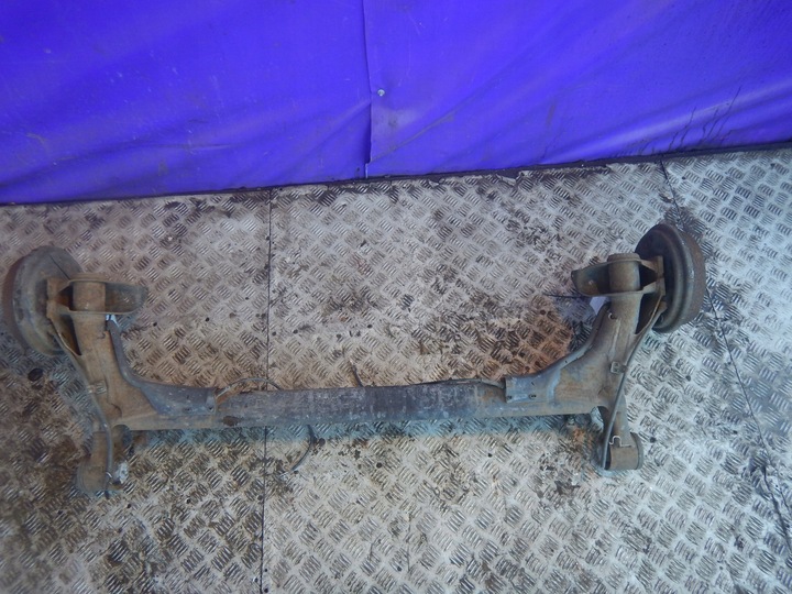 фото №10, Seat ibiza ii 6k 96- ось задняя балка зад барабаны abs