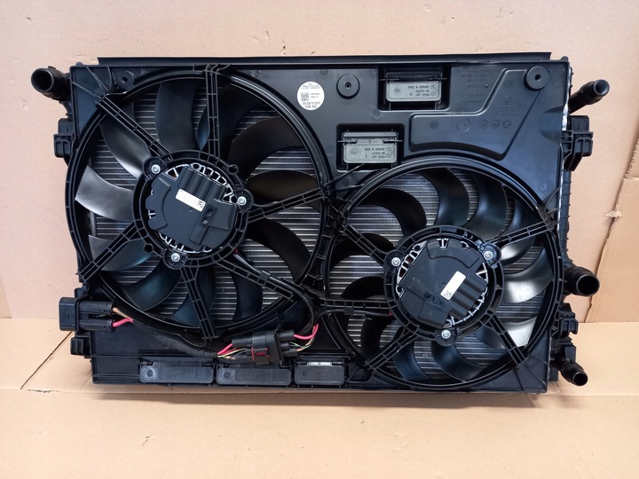 фото №1, Комплект радіатор vw tiguan passat b8 3q0121203d