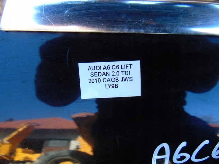 фото №8, Двері праві зад ly9b audi a6 c6 04+