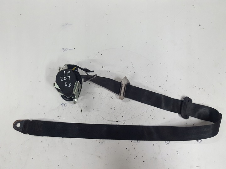 фото №1, Peugeot 207 06r- pas безопасности левый перед 5d