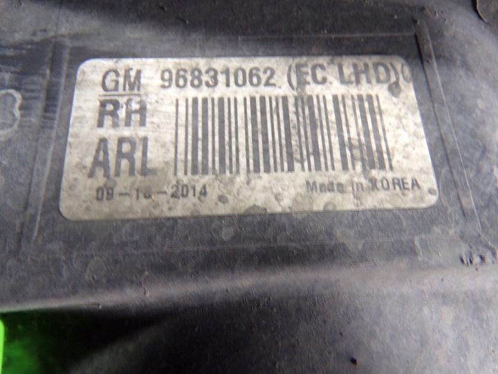 фото №7, Chevrolet aveo t300 фара правые переднее лампа перед 96831062