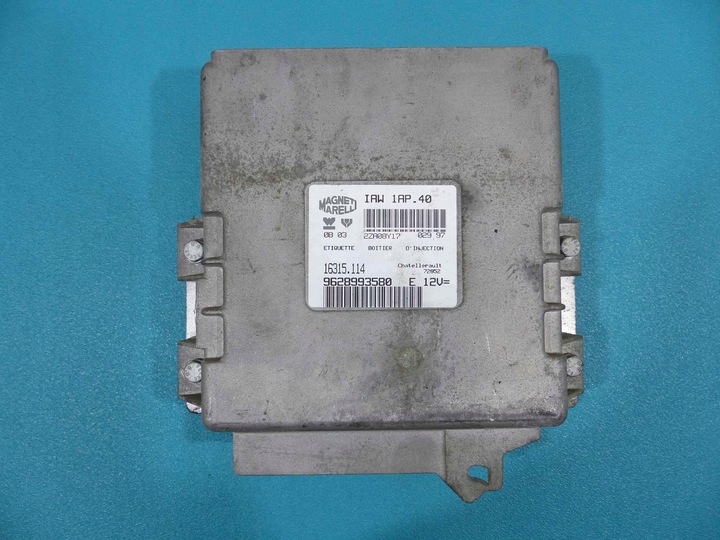 фото №1, Комп'ютер двигуна peugeot partner iaw1ap.40 1.4 8v