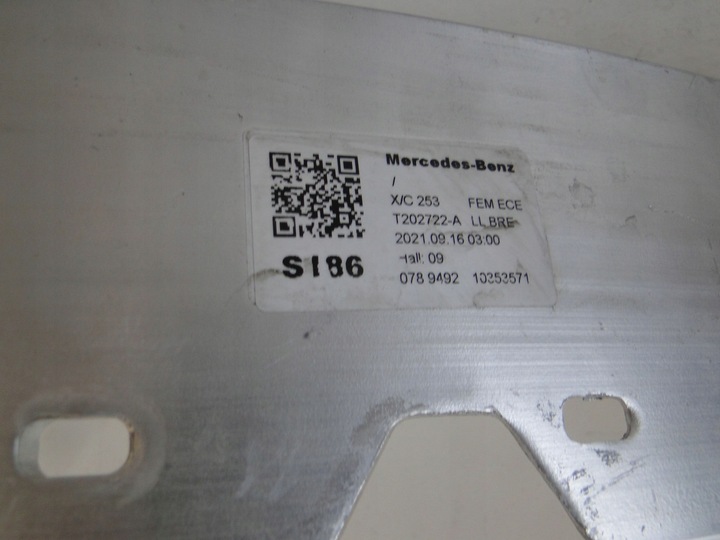 фото №11, Mercedes cls 257 w257 рестайлинг балка w бампер переднее