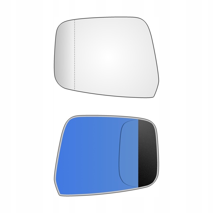 фото №1, Асферическое стекло nissan pathfinder з поворот. 05-2012