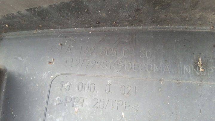 фото №10, Руль впуск воздуха mercedes a класс w169 2004-2008 - a1695050130