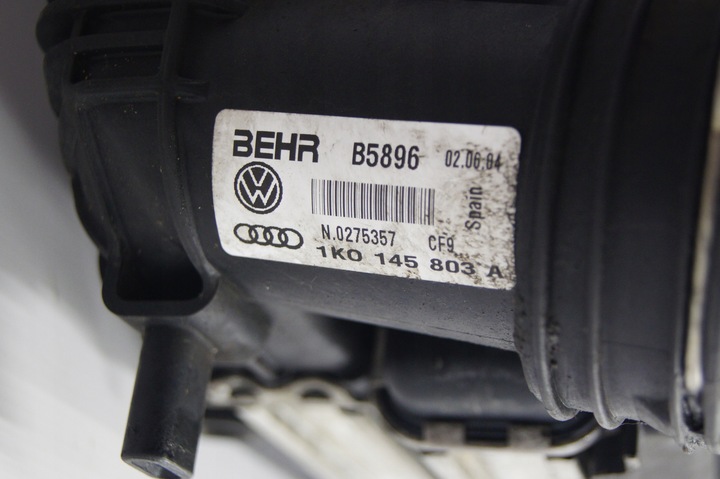 фото №10, Комплект радіатор audi a3 04r 2.0tfsi eu 1k0121207g