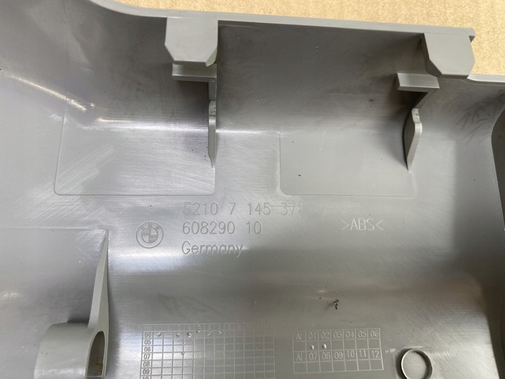 фото №13, Bmw e60 e61 планка захист сидіння ліва сірий 7145371