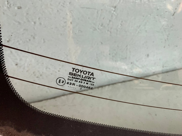 фото №6, Скло задня зад toyota avensis ii t250 t25 sedan