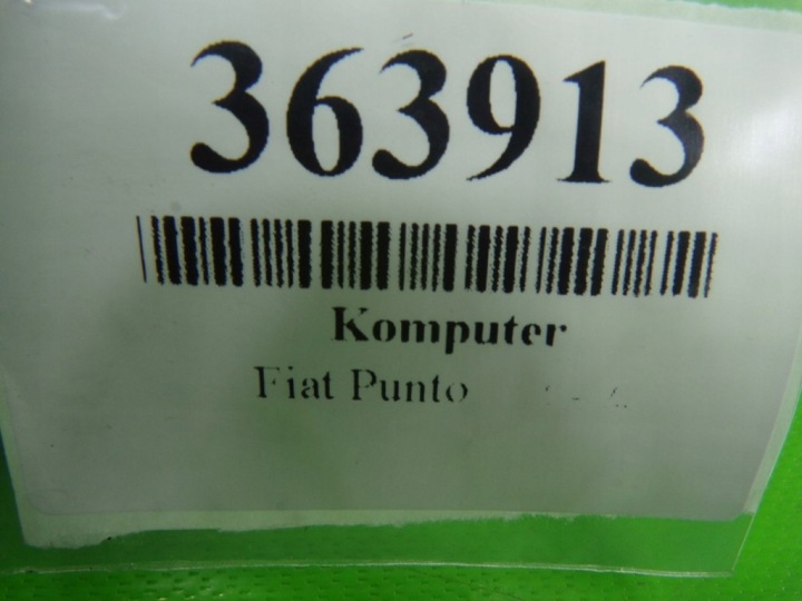 фото №9, Fiat punto ii 1.2 блок управления двигателем (эбу, компьютер двигателя) 55181147 iaw59fm2 hw303