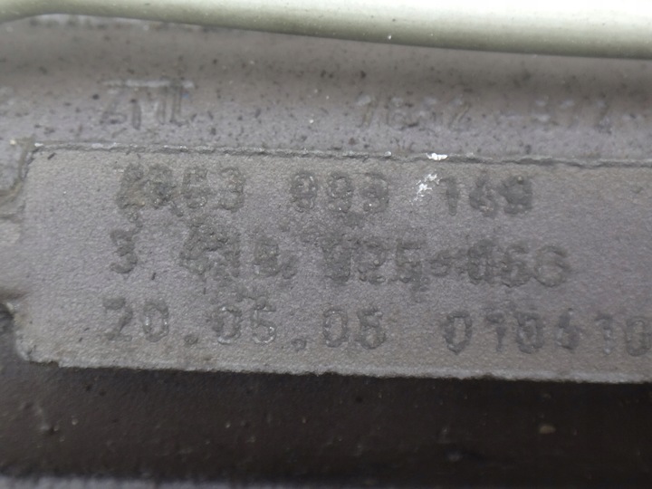 фото №7, Рейка рульового управління трансмісія bmw x3 e83 з датчиком