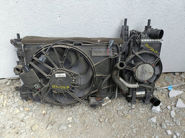 фото №1, Комплект радіатор вентилятор ford focus mk3 iii c-max ii transit tourneo 1.0