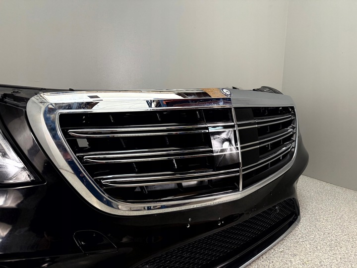 фото №13, Mercedes w222 amg рестайлінг перед бампер pas лампи радіатор підсилювач