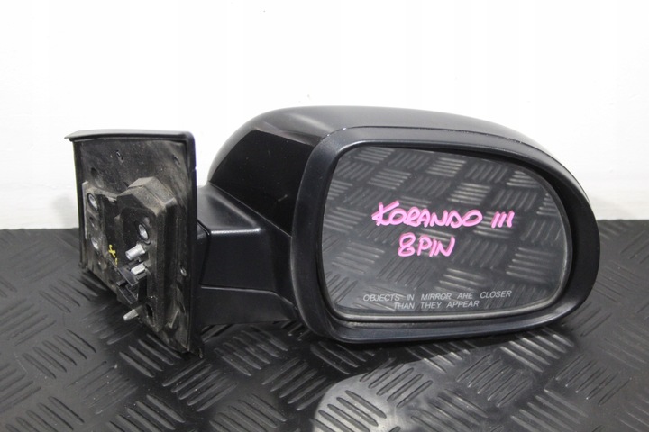 фото №1, Дзеркало правий перед 8 контактів ssangyong korando iii 3