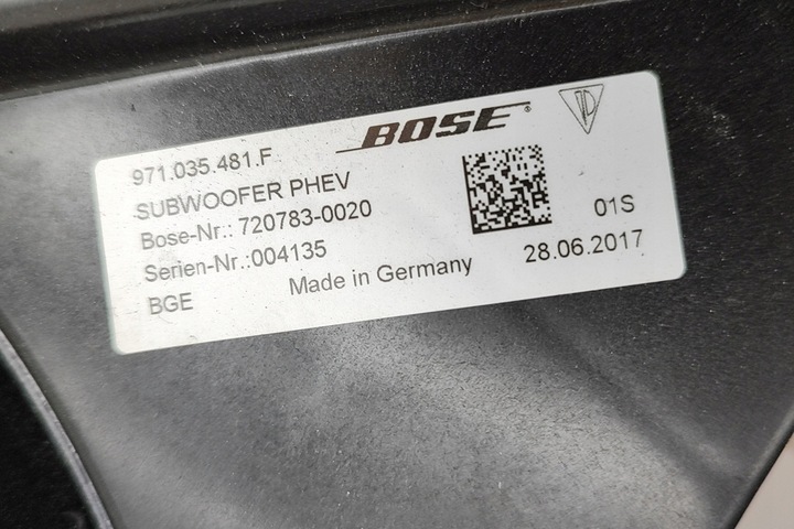 фото №12, Набір аудіо porsche panamera 971 sound 971.035.453.d 2018 23498486