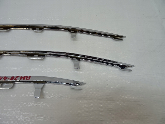 фото №10, Peugeot 508 рестайлинг хром хромированные элементы решётка решётка бампера комплект новый