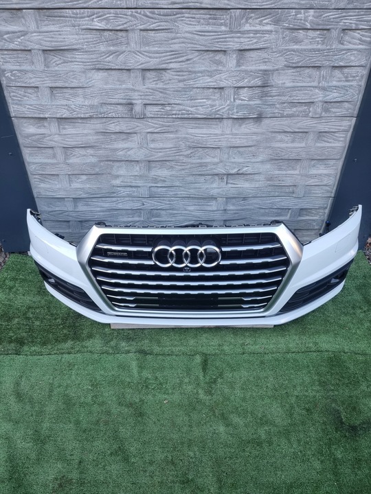 фото №7, Audi q7 4m s-line бампер переднє kompletyny 6xpdc камера