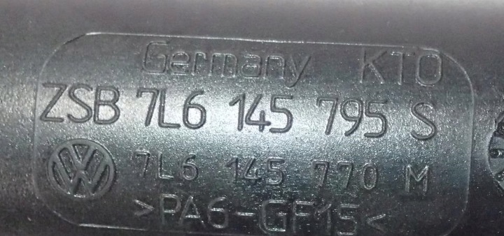 фото №9, Труба шланг повітря 3.0 tdi audi q7 7l6145795s