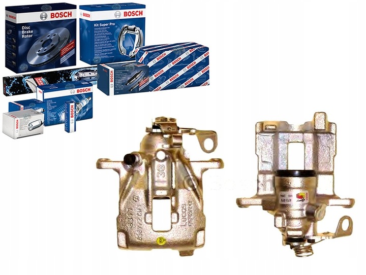 фото №1, Bosch суппорт тормозной vw зад t4 sharan 96-10 le