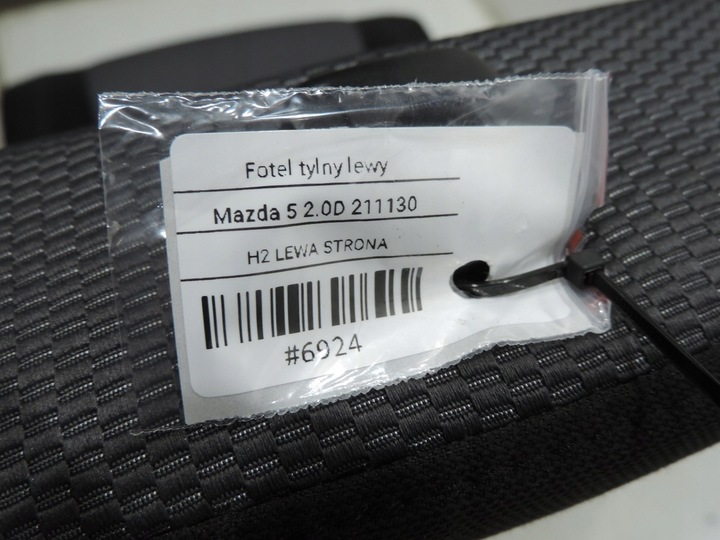 фото №13, Сидіння лівий зад mazda 5 i