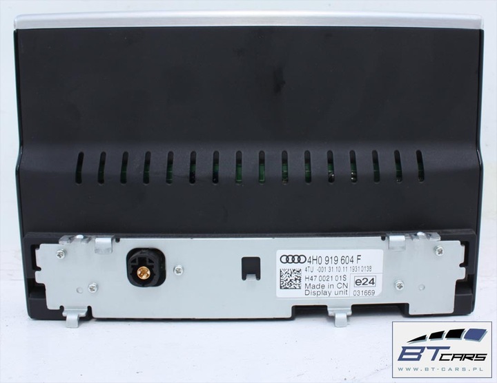 фото №6, Audi a8 монитор 8'' дисплей 8 дюймов 4h0919604f 4h0919604c 4h0919604d