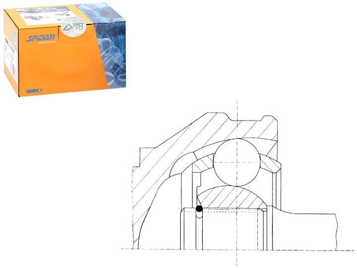 фото №1, Шарнір привідний зовнішній seat altea altea xl le