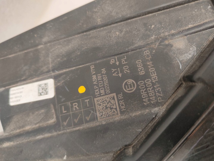 фото №6, Ford transit custom рестайлінг повний led комплект лампи передні pz31-13e014-cb