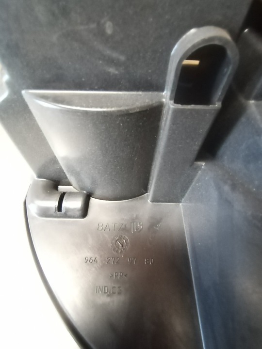 фото №6, Citroen c3 02-09 вкладка багажника колеса запасного 9642729780