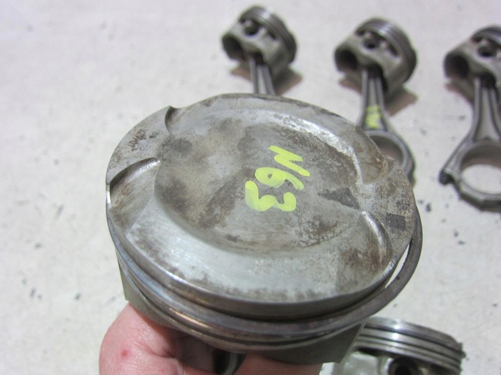 фото №14, Bmw f10 e70 x5 f01 f07 n63b44 n63 поршень шатун 11257613626 7603480