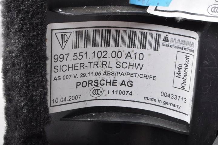 фото №6, Porsche 911 997 корпус коробка запобіжників 99755110200