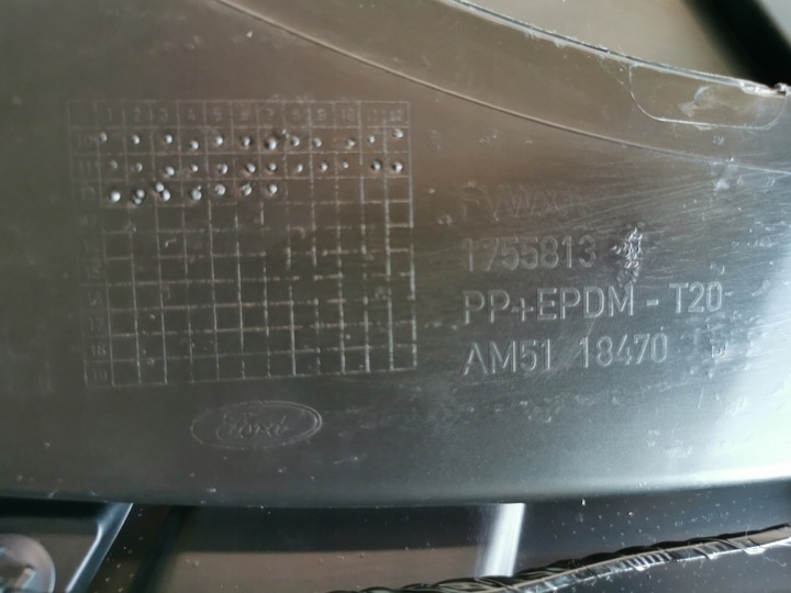 фото №10, Ford c-max grand mk2 ii 2 панель под лобовым стеклом верхний консоли